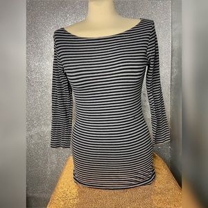 H&M Black & Grey Shirt